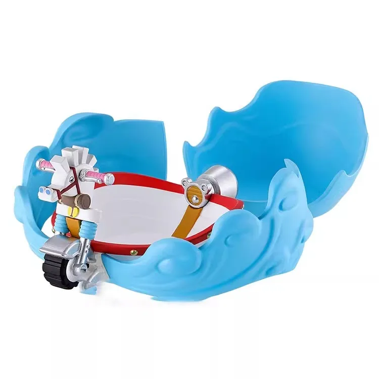 Bandai véritable une pièce GASHAPON ONEPI NO MI VOL.1 VOL.2 petite navire de guerre Action figurines d'anime jouets enfants cadeau modèle ornements