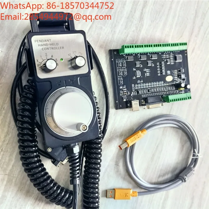 MACH3 Five-axis USB Motion Control Card 100KHZ Can Drive Stepper Servo Motor
