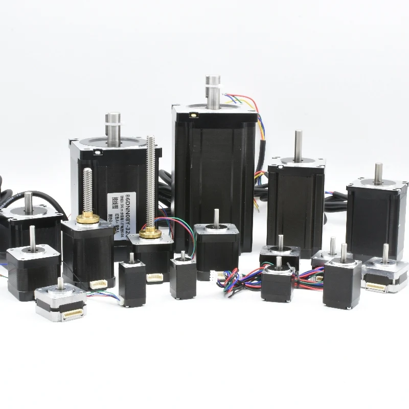 

24v 2 Phase 1.8 Degree Nema23 57mm Hybrid Stepper Motor High Torque 2.5 3.5 N.m Stepper Motor for Laser Cutting Machine