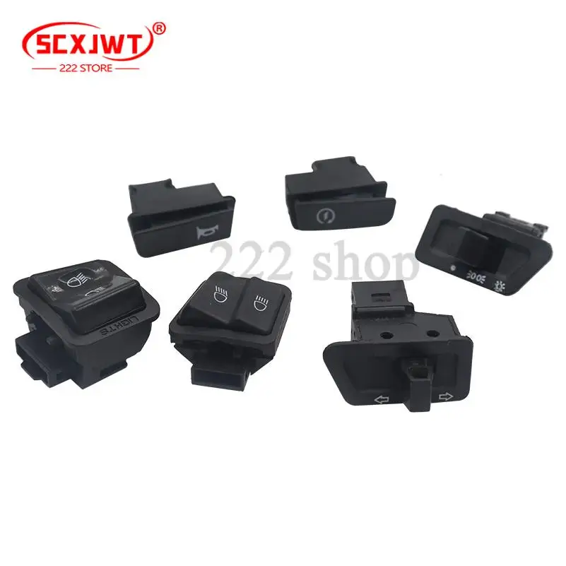 GY6 50cc 125cc 150cc Moped Scooter Head Light Horn Dimmer Turn Starter Single Switch Button