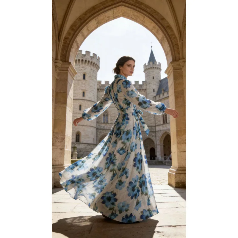 호주산 신상 화려한 다이아몬드 장식 허리 벨트 초슬림 롱 스커트 실크 스트랩 스트리트 스타일...