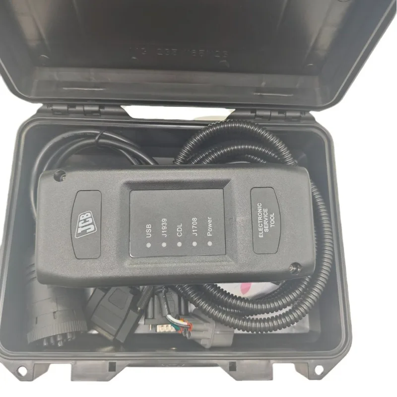 ملحقات أدوات الخدمة الإلكترونية JCB، مجموعة تشخيص OEM لأنظمة حفار محمل الحفار مع وظائف البرمجة عبر الإنترنت #5