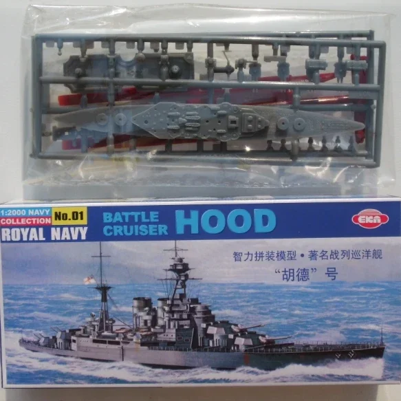 1/2000 Warship USS New Jersey Missouri Enterprise Aircraft Carrier UK Hood Battleship Assemble Model Aircraft Plastic Model Kit