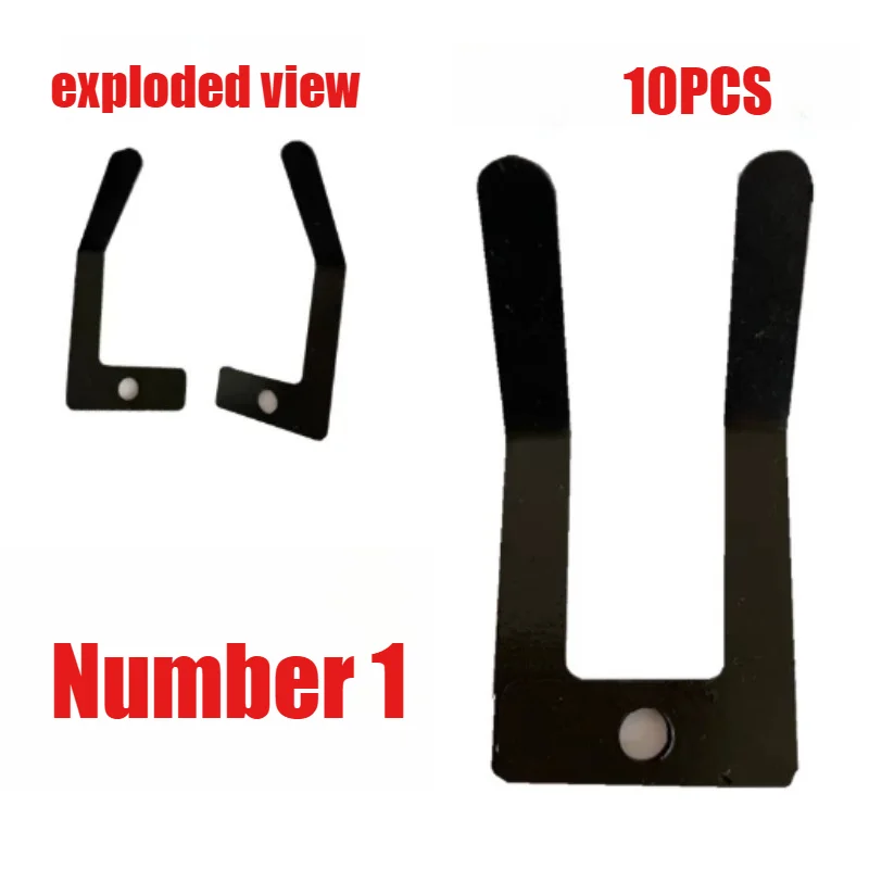 10Pcs Tire Changer Machine Cam Block Foot Pedal U Shape Spring Replacement Parts
