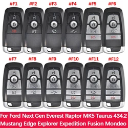 CN018098 Aftermarket Smart Key Remote 434.2Mhz 49 Chip For Ford Next Gen Everest Raptor MK5 Taurus Mustang Edge Explorer Fusion