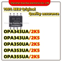 OPA343UA/2K5 OPA343UA OPA350UA OPA353UA OPA355UA 2K5 SOIC-8 single channel operational amplifier chip IC new original