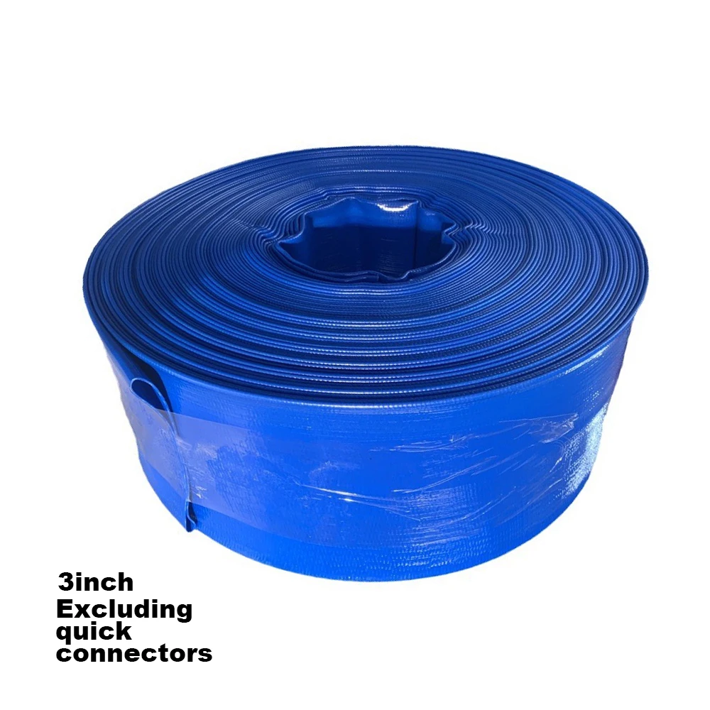 

3 Inch 20m Anti-acid Flexible Pvc Layflat Deep Well Water Hose Price