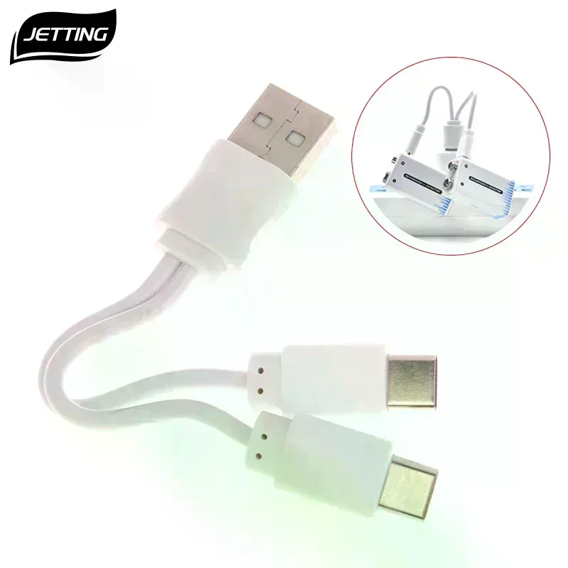 1Pcs USB Charging Cable for 9V Battery 9V Li-ion Rechargeable Battery Type-C For Multimeter Microphone Toy without Battery