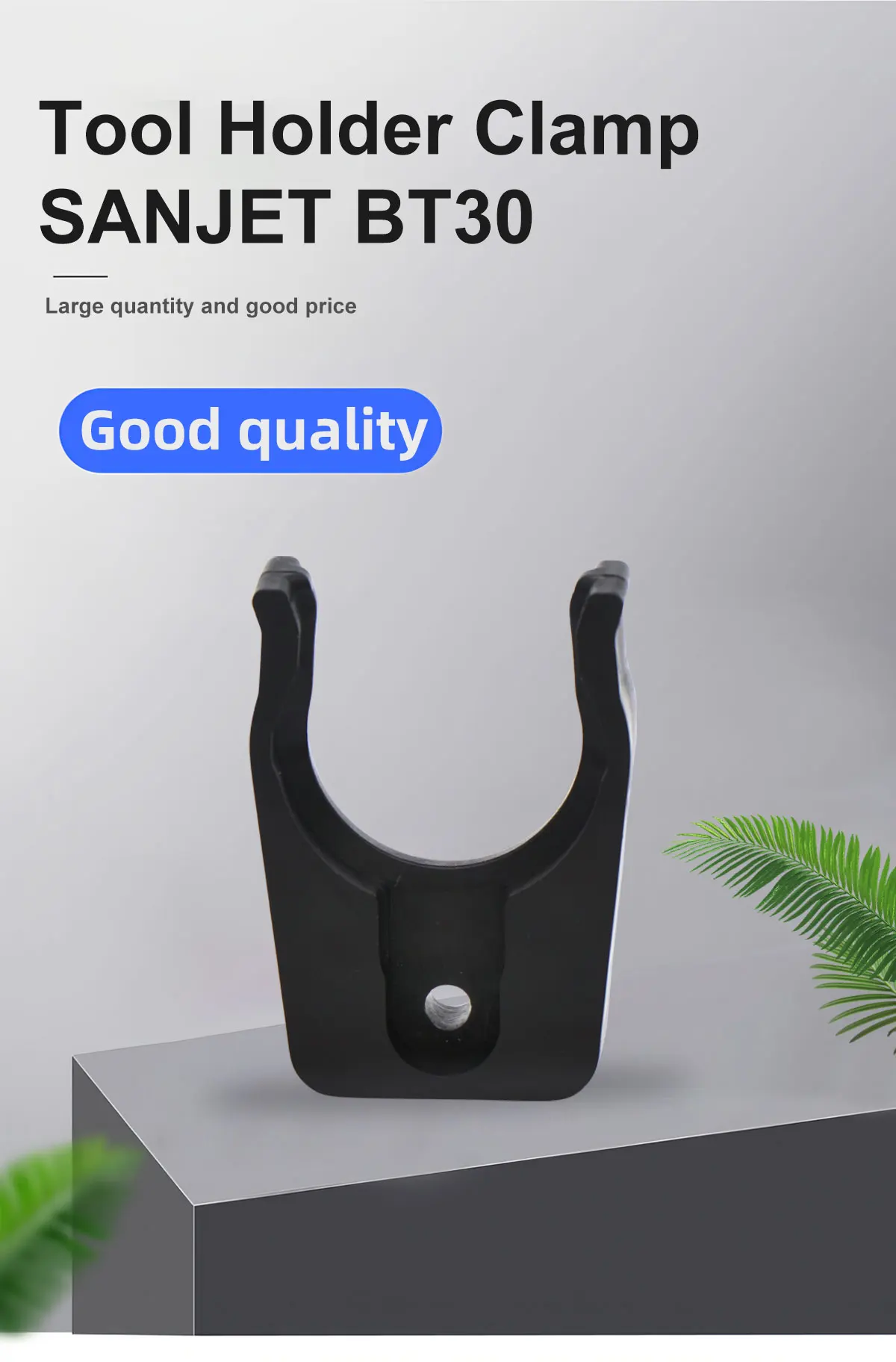 Taiwan sanjet bt30 werkzeug halter klaue für cnc fräsmaschine werkzeug halter klemmen nylon material cnc maschinen zentrum – Detail 1