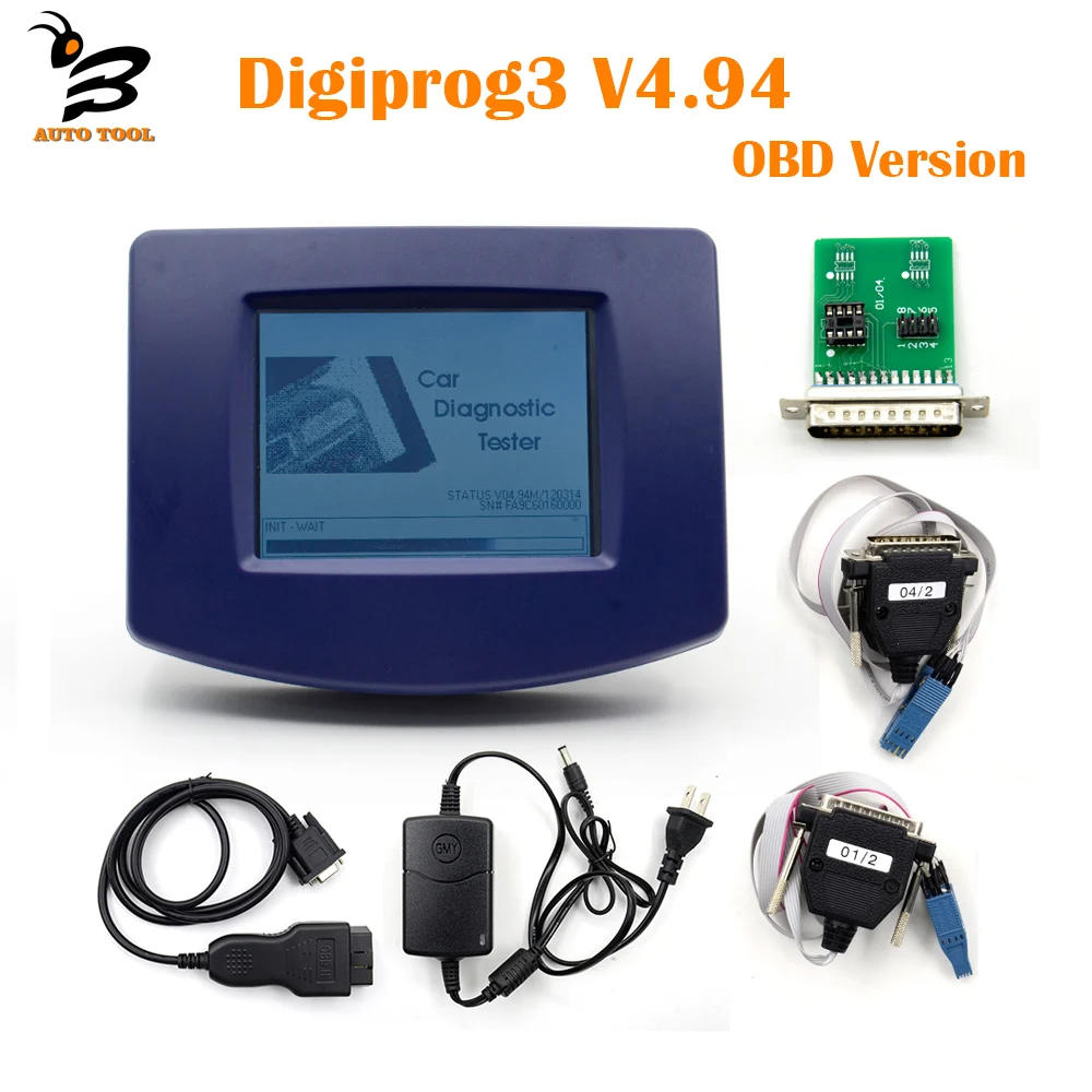 

Latest Digiprog3 V4.94 ECU OBD2 Programmer Digiprog 3 Diagnostic Tool with ST01 ST04 OBD Cables Car Correction Repair Tool