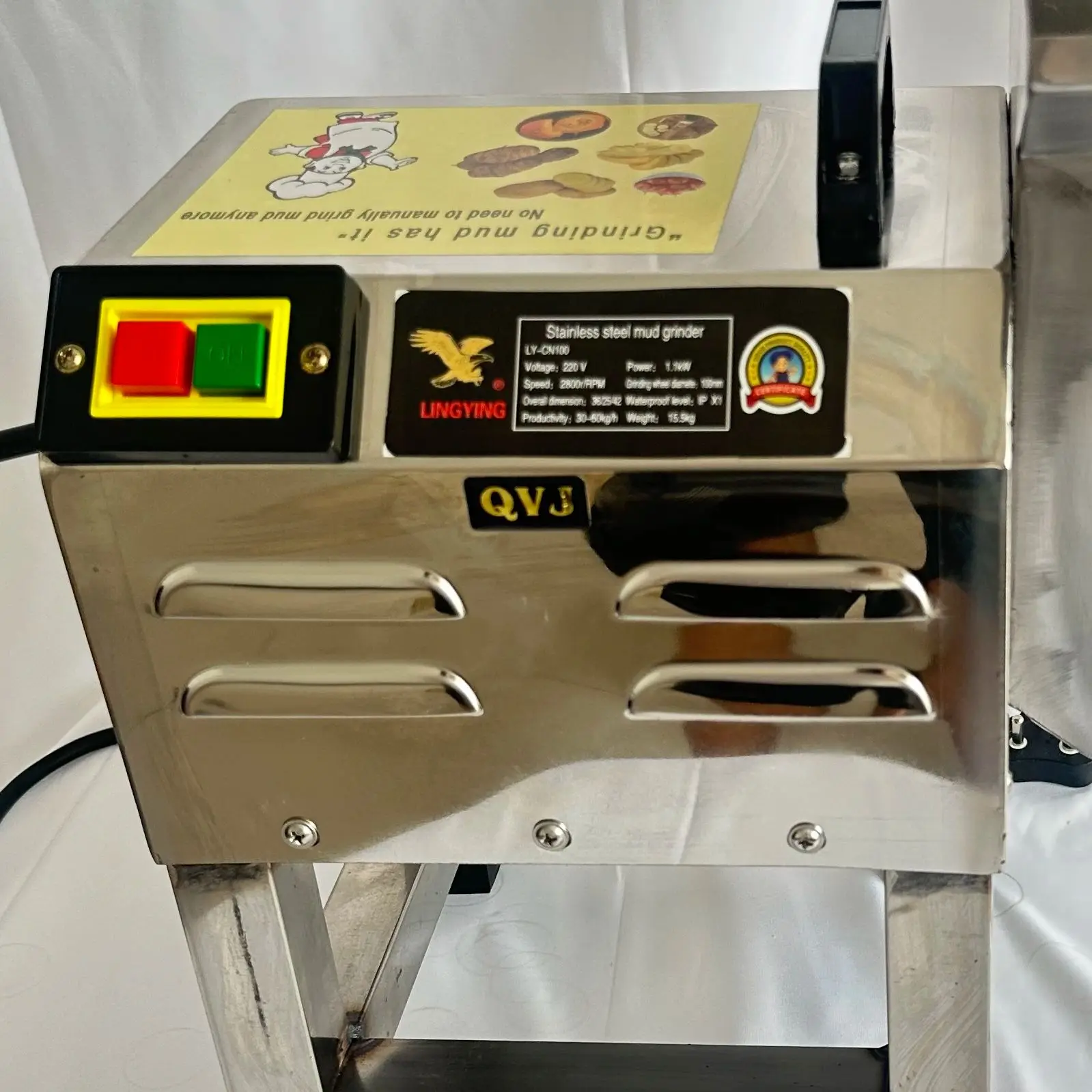 Commercial Onion Paste Processing Machine Chilli Grinder Mashed Potato Garlic Ginger Pepper Paste Making Machine