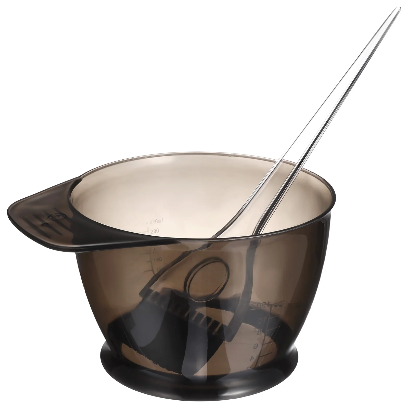 

Hair Dye Brush and Bowl Set Professional Thickened Mixing Bowl with Flexible Bristles for Salon Home Use Reusable Hair Coloring