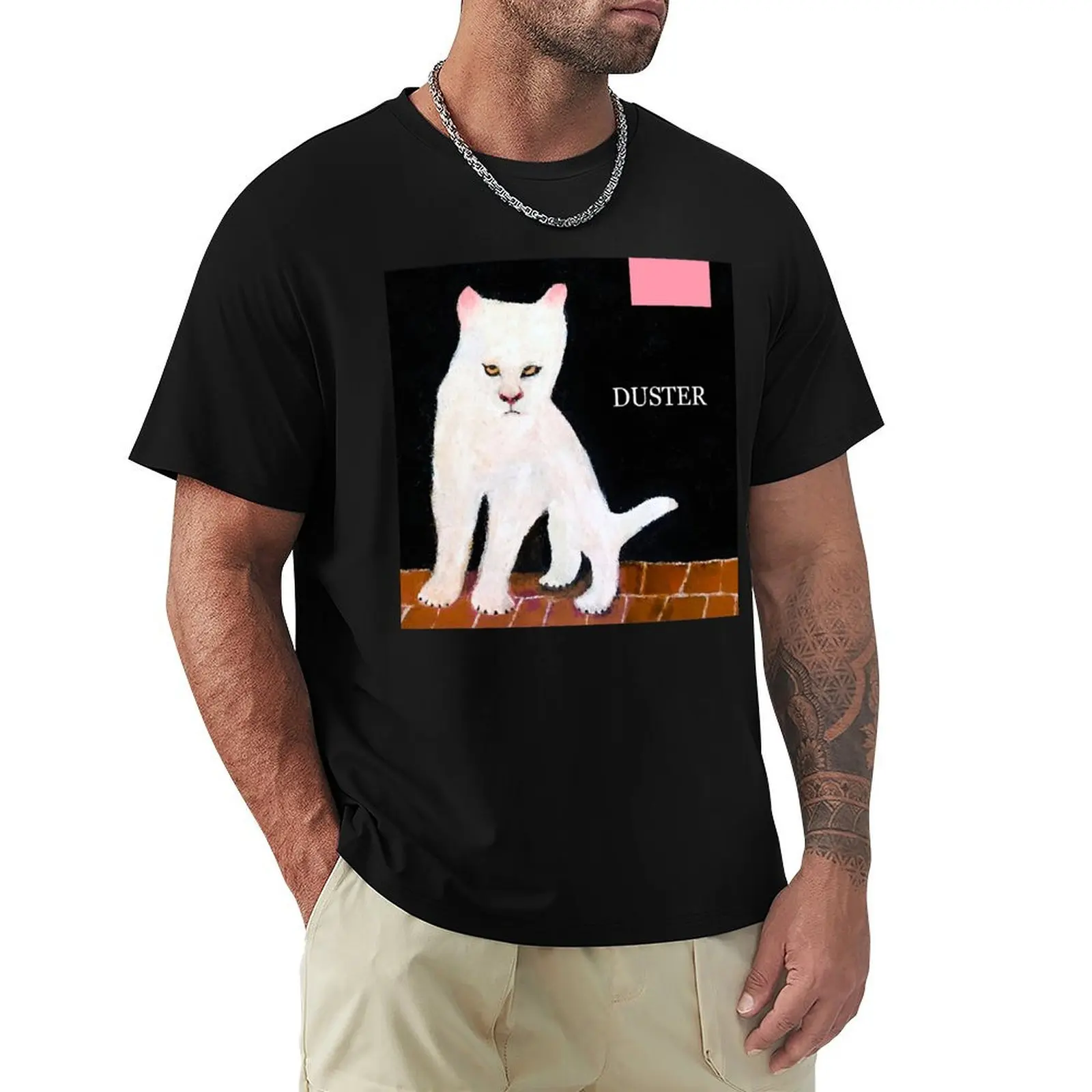 

DUSTER Band T-Shirt Casual Streetwear Short Sleeve Tee