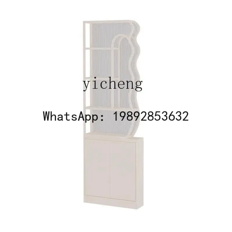 X5   Half-Wall Screen Partition Modern Minimalist Changhong Glass Iron Art Dry and Wet Area Washbasin