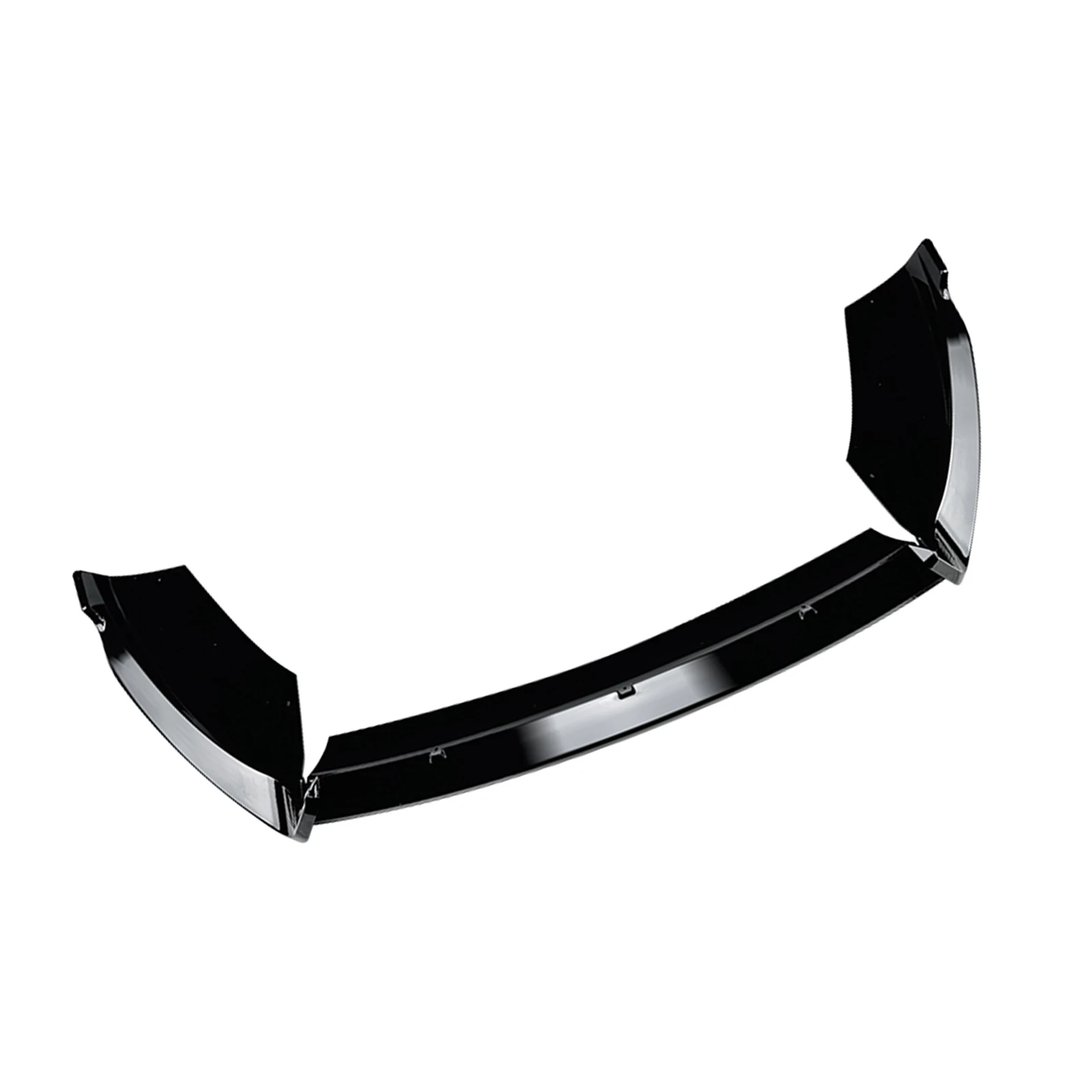 

Front Bumper Spoiler Lip Splitter For Ford Fiesta MK6 MK7(UK) ST Line B-Max B232 2012-2017 Carbon Fiber Look/Gloss Black Blade