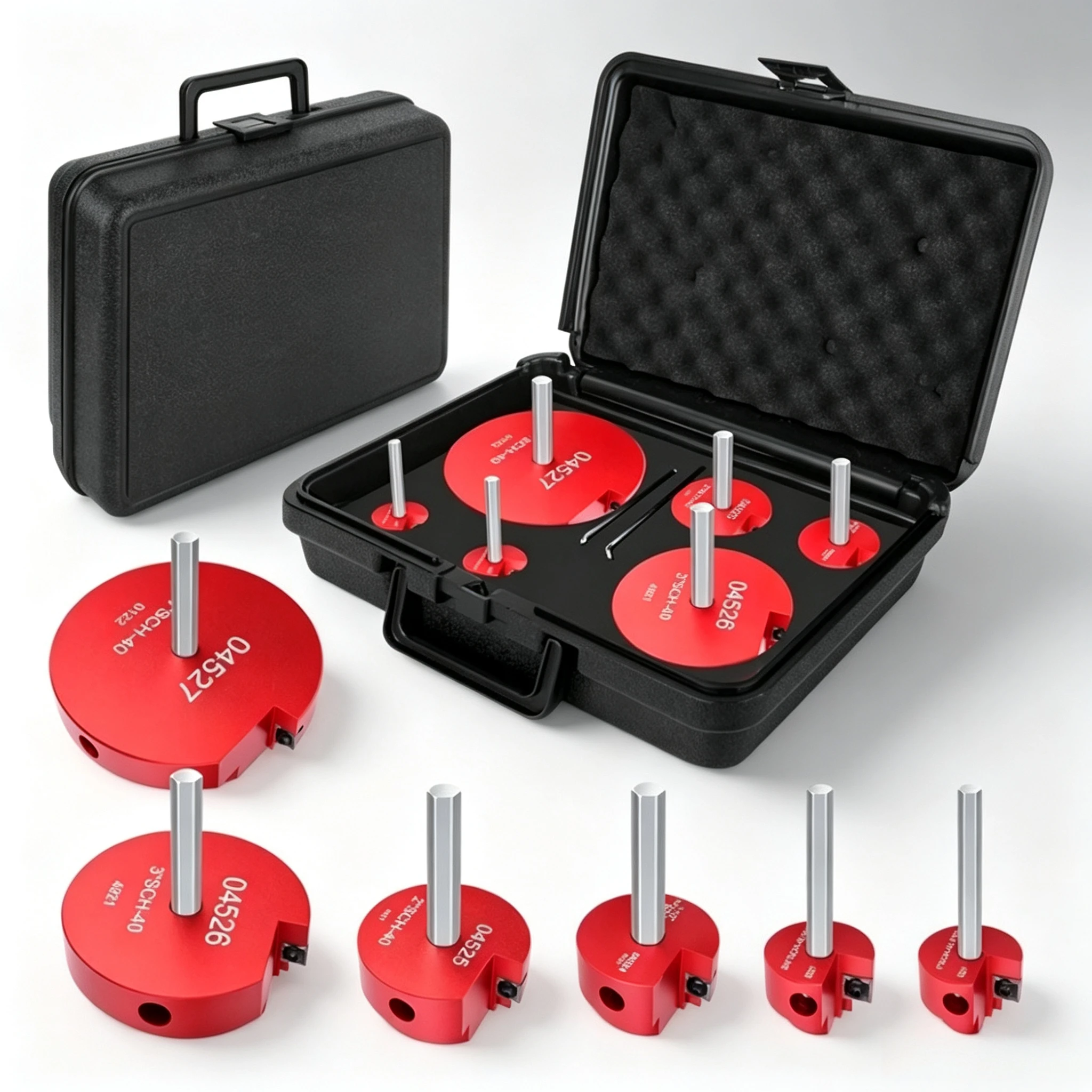 7/8 Piece PVC Pipe Expanding Reamer Kit Water Tube Joint Deburring Tool Plumbing Repair Hardware Accessories