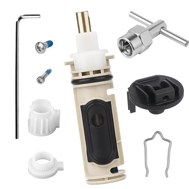 PHFU-For 1222 Cartridge Replacement With Removal Tool 11653& Handle Adapter Kit For Shower System-Scald Guard