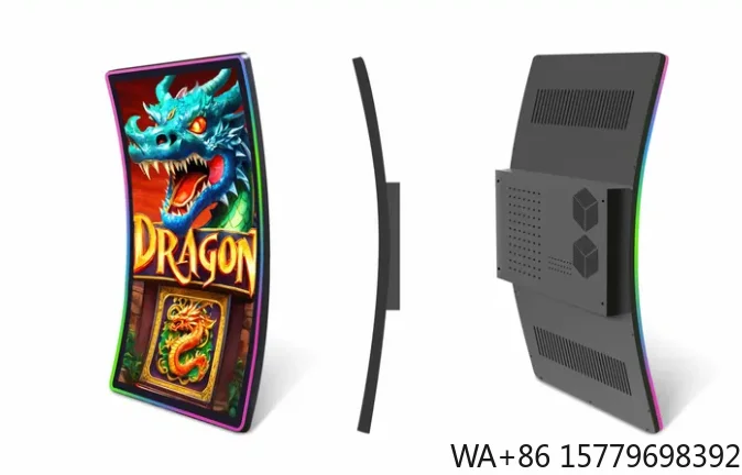 Wholesale Custom 43 Inch Curved Gaming LED Strip Light Touch Interactive TV Screen 1920x1080 Resolution USB/DVI New