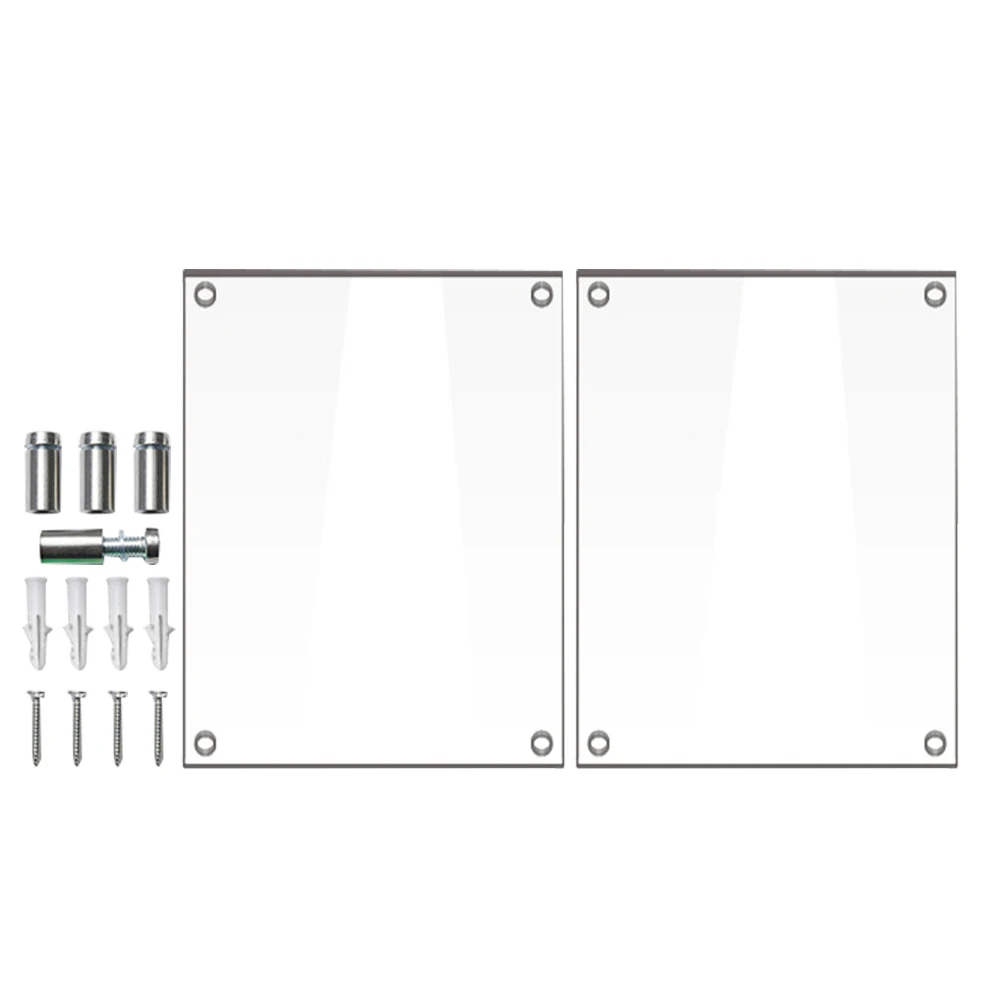 Clear Acrylic Photo Frame Wall Display