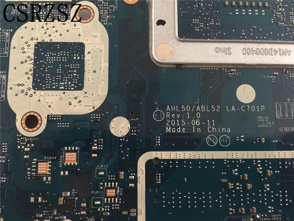 Imagem -03 - Laptop Motherboard para hp 15-ac I55200u Cpu Testar Totalmente o Trabalho Bem Ahl50 Abl52 La-c701p