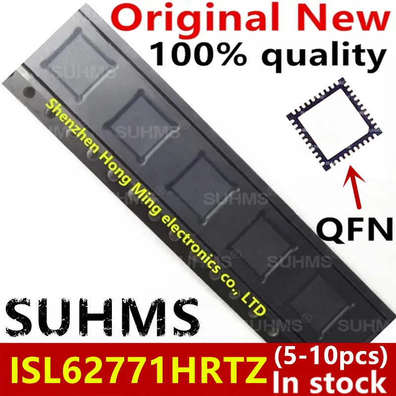 Chipset de QFN-40 ISL62771HRTZ, 100% nuevo, de 5 a 10 unidades, 62771