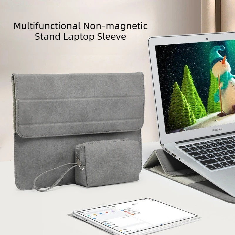 Laptop Bracket Liner Bag Suitable for Macbook 14-inch Ultra-thin 13-inch Non-magnetic Waterproof Computer Bag