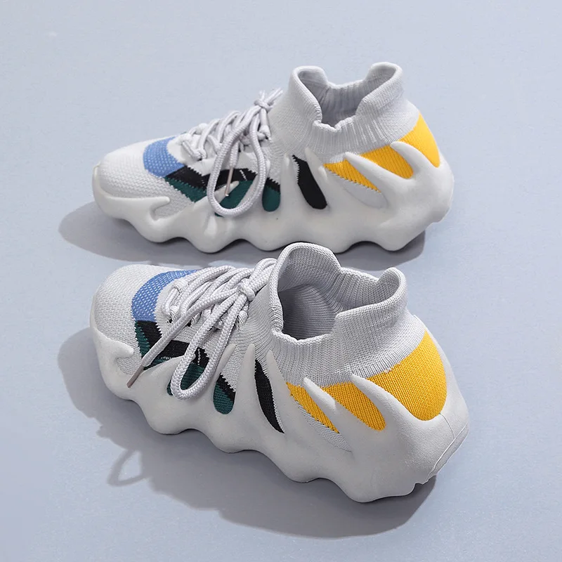 

Spring new breathable soft sole sports and leisure socks and shoes, anti slip octopus shoes