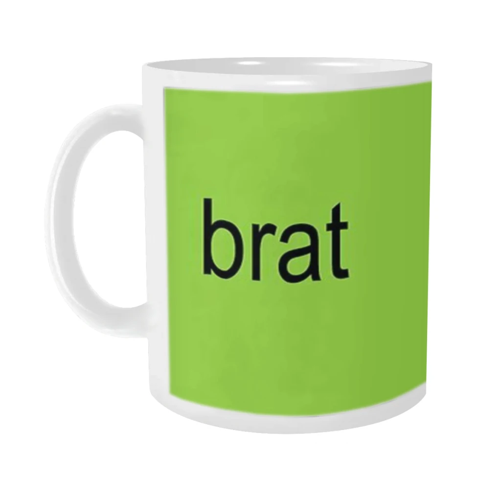 brat - Charli XCX Ceramics Coffee Mug Cute Gamer Birthday Gift Back To School Mug