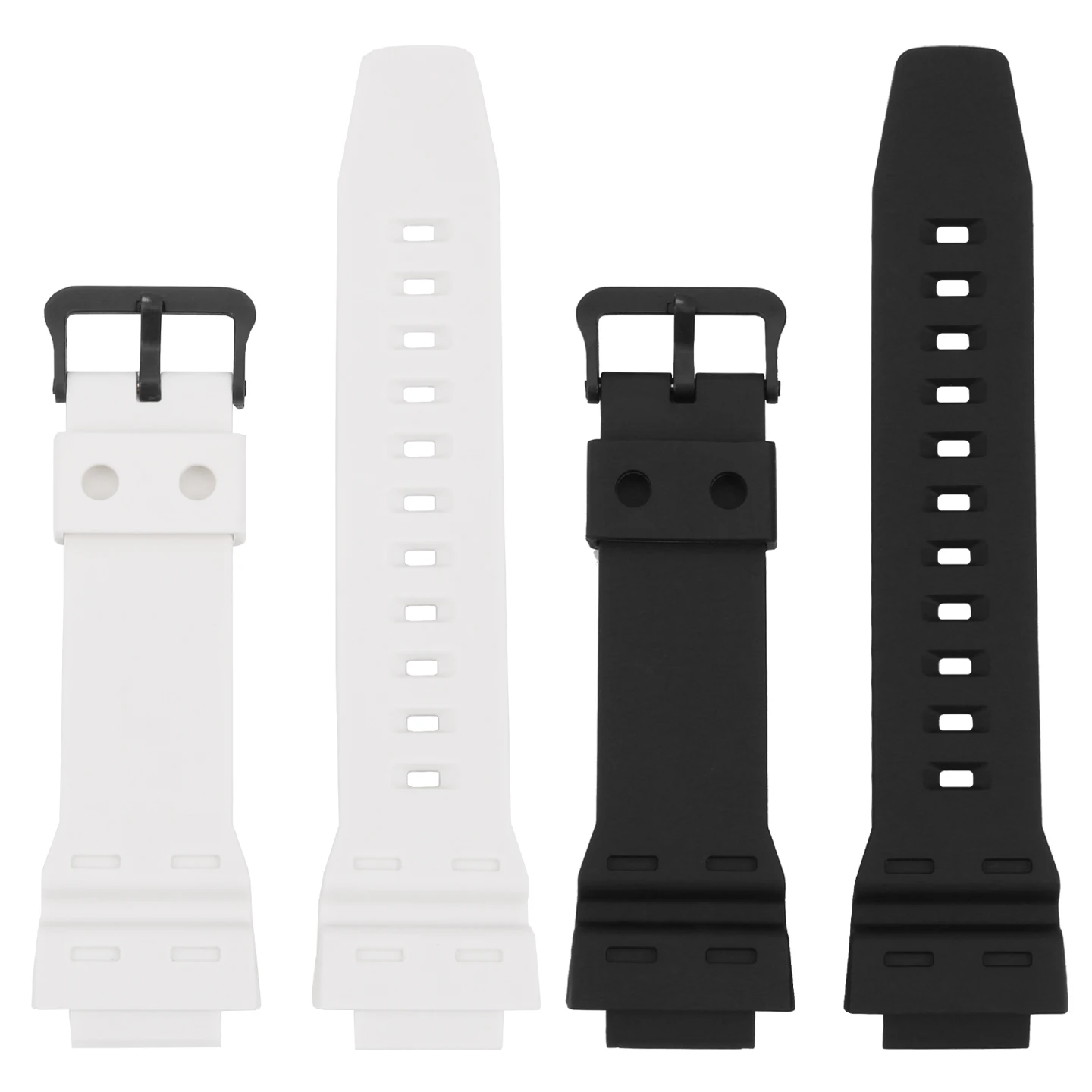 For Casio 3502 AE-1500 resin Watchband AE-1500WHX-1AVDF/DW-291/W-737 silicone watch strap 18mm Convex sports bracelet view 5