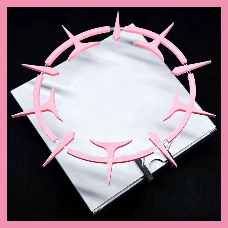 Archivo azul Kirifuji Nagisa juego Cosplay armas pistola peluca orejas Halo sombreros para mujeres niñas Halloween carnaval fiesta Prop