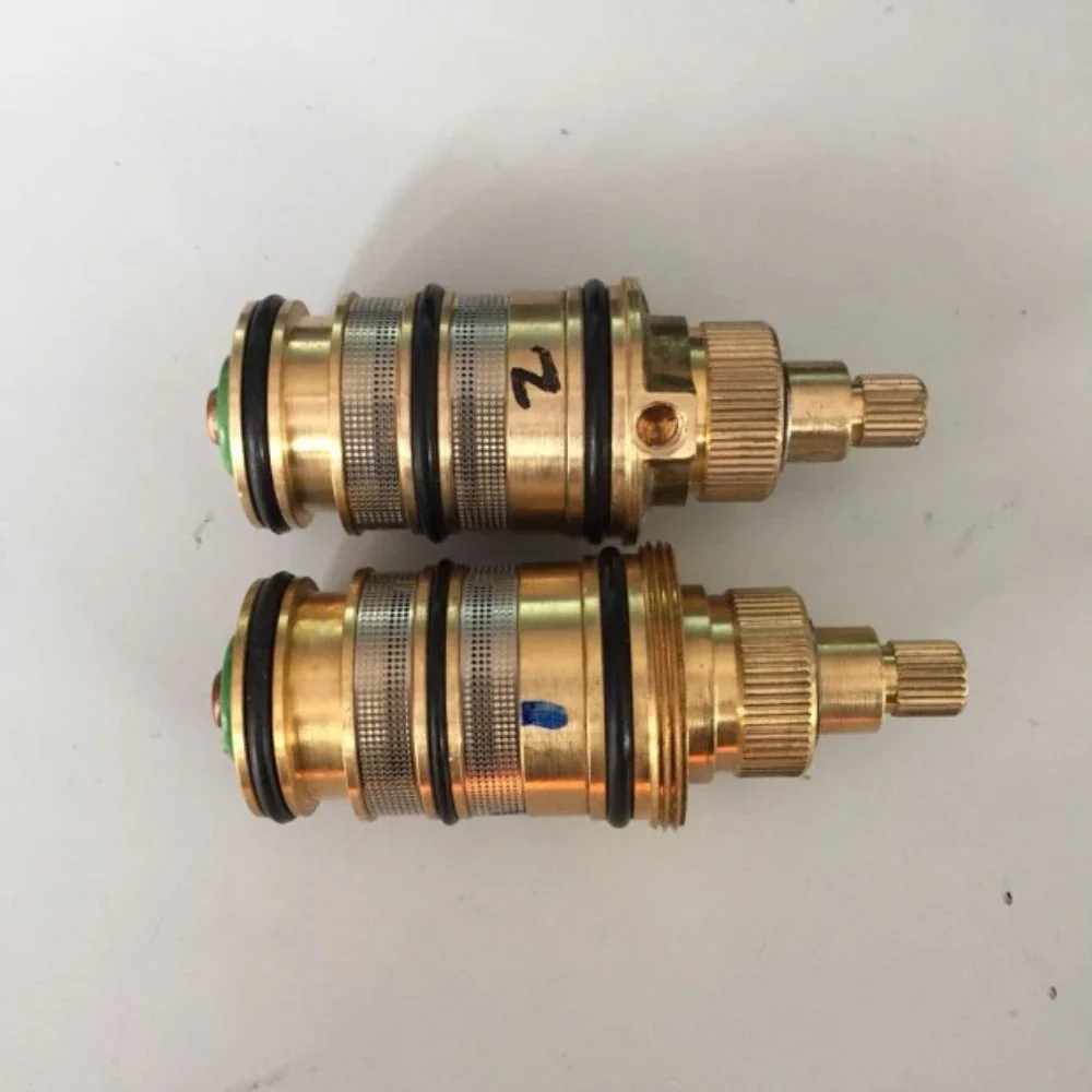 

MTTUZK Brass Bath Shower Thermostatic Cartridge for Mixing Valve Mixer Shower Mixer Tap Shower Mixing Valve Cartridge