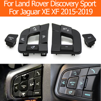 Car Multi-Function Steering Wheel Switch Control Button For Land Rover Discovery Sport For Jaguar XE XF F-PACE C-PACE 2015-2020