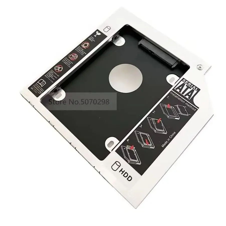 9.5mm 2.5 HD SSD Hard Drive Optical bay Caddy Frame for HP 15-ab207nh 15-p005ej 15-ab101 17-F001dx 17-F151nv 17-f156nr 17-g009ur