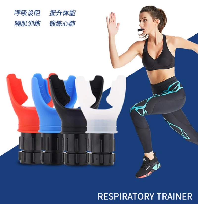 5pcs oxy lung flexer breathing trainer Durable Fitness Exerciser Increases Lung Capacity Breath Adjustable Levels Respiratory