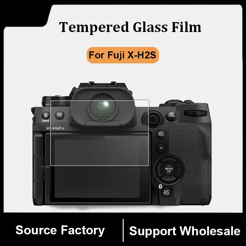 for Fuji Film Camera Screen Protector Tempered Glass Film for Fuji X-H2S Film for Fuji X-H2 X100T X100F XT-5 X-T4 X-A7