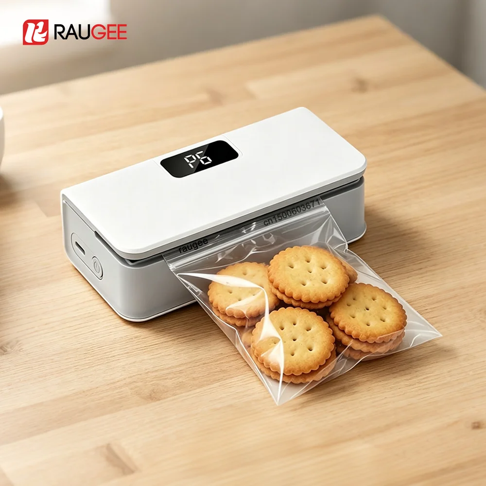 Plastic Bag Sealer Mini Heat Sealing Machine USB Rechargeable Portable Food Package Bags Sealer Handheld Thermal Bags Sealer
