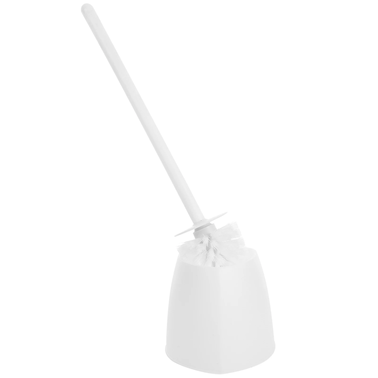 

1 set 1 Set Toilet Brush Set With Holder For Bathroom Cleaning Tools Long Handle Scrub Brush Bowl Cleaners Space Saving