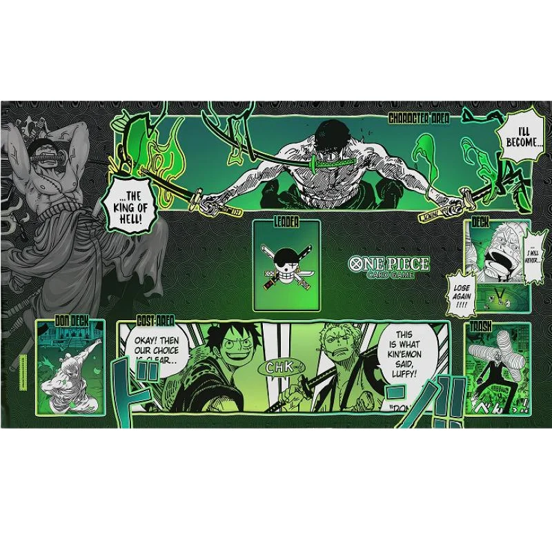 600*350*2mm Anime One Piece OPCG DIY GAME Card PlayMat Zoro Yamato Law Shanks Comic Series Hobby Collection Gifts Toys