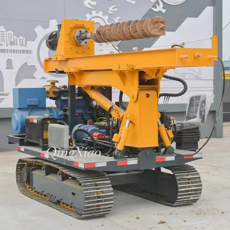 FOB Price High Quality Hydraulic Ground Screw Pile Driver Widely Used In Solar Photovoltaic Plant Piling Construction Jobs