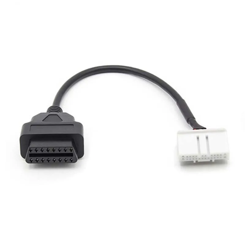 Nuevo para Tesla OBD2 Cable de diagnóstico 26Pin 20pin 12pin conector a OBDII 16Pin adaptador para Tesla modelo S Modelo X modelo 3 modelo Y