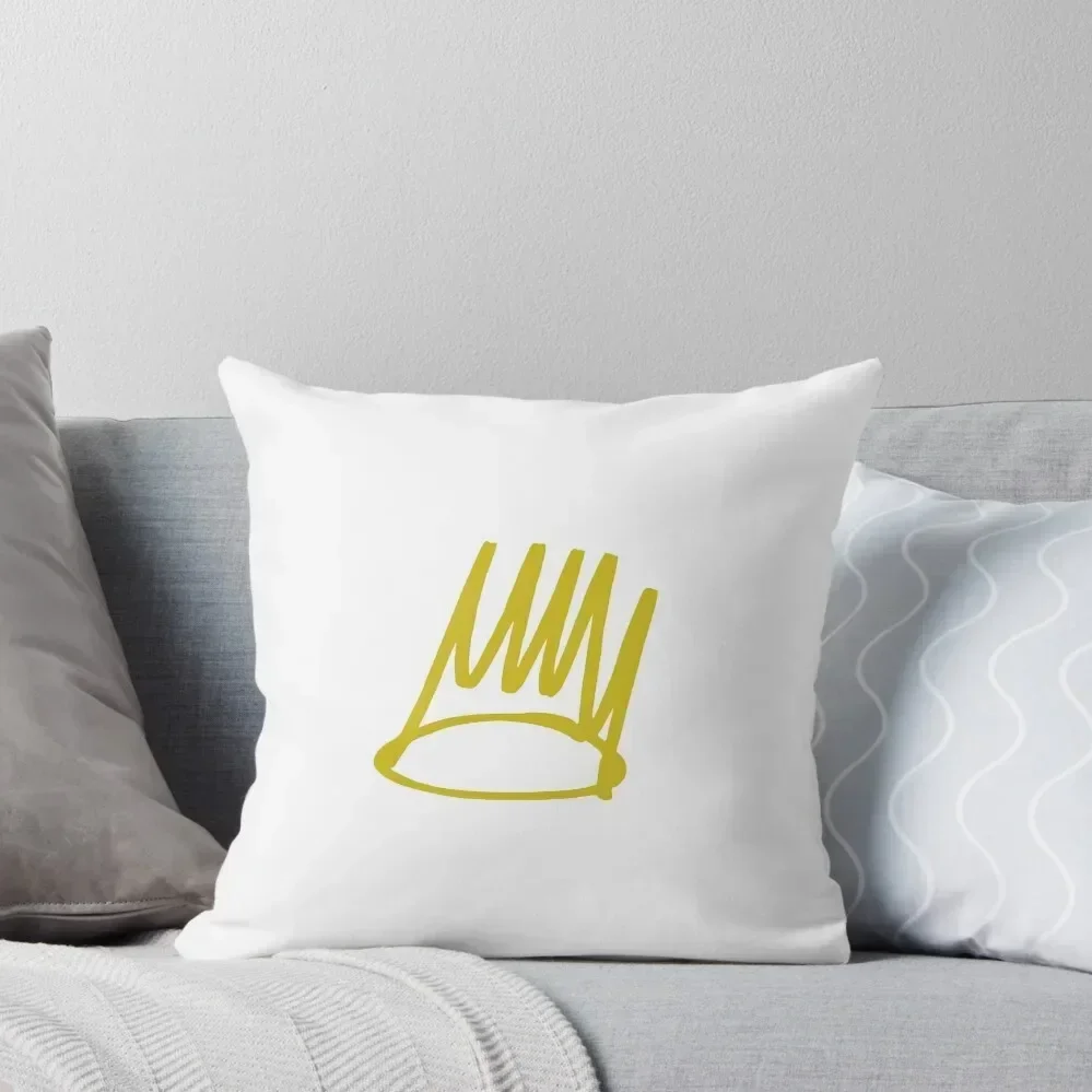 

J. Cole - Born Sinner Crown Throw Pillow Luxury Sofa Cushions Christmas Pillows Sofas Covers Anime pillow