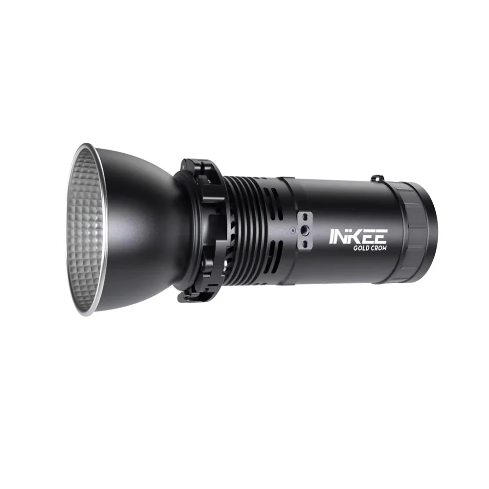 INKEE Gold Crow GC30 Integrated Video Light CRI 95+ TLCI 96+ 2700K-6500K 30W Discharging Fill Light For Outdoor Camping