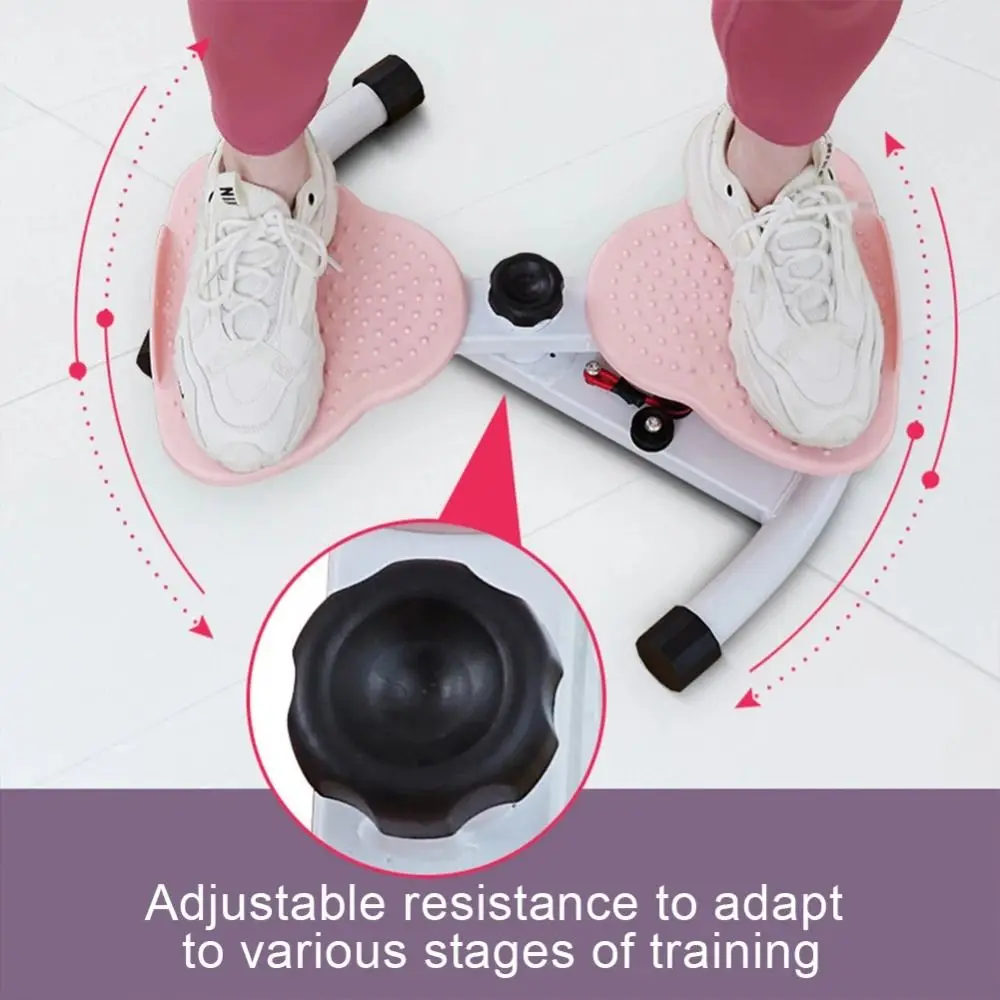 Standing Abdomen Waist Twisting Fitness Tool Hand Pulled Rope Non Slip Waist Twisting Stepper Multi-Functional Easy To Use