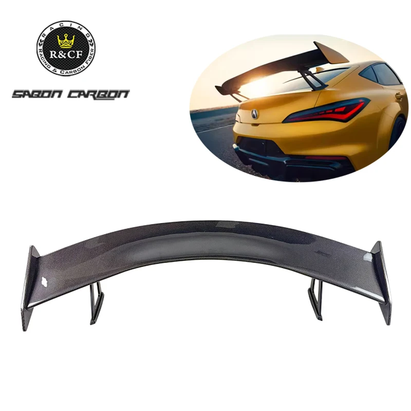 

HRC Style Lightweight Carbon Fiber Spoiler Rear Track Wing for Acura Integra Type S Car Spoiler 2024-2025