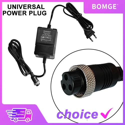 Imagen 1 del producto Consola mezcladora de Audio, fuente de alimentación, adaptador de CA, 17V, 420mA, enchufe de alimentación Universal, conector redondo de 3 pines para accesorios de mezclador