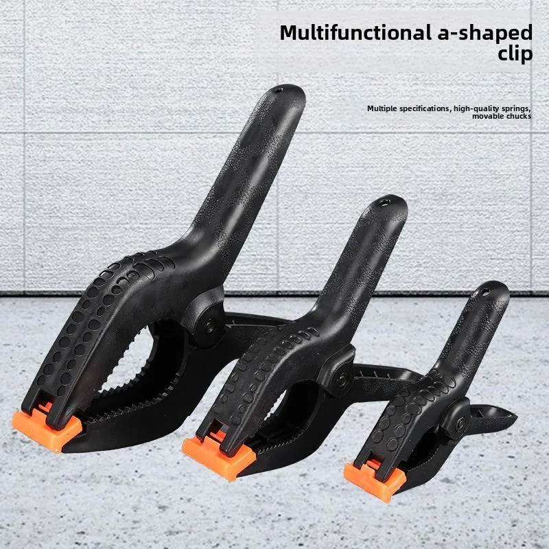 2/4/6/9 Inch Heavy-Duty A-Type Spring Clamps, Quick Release Clips for Photography Background & Carpentry