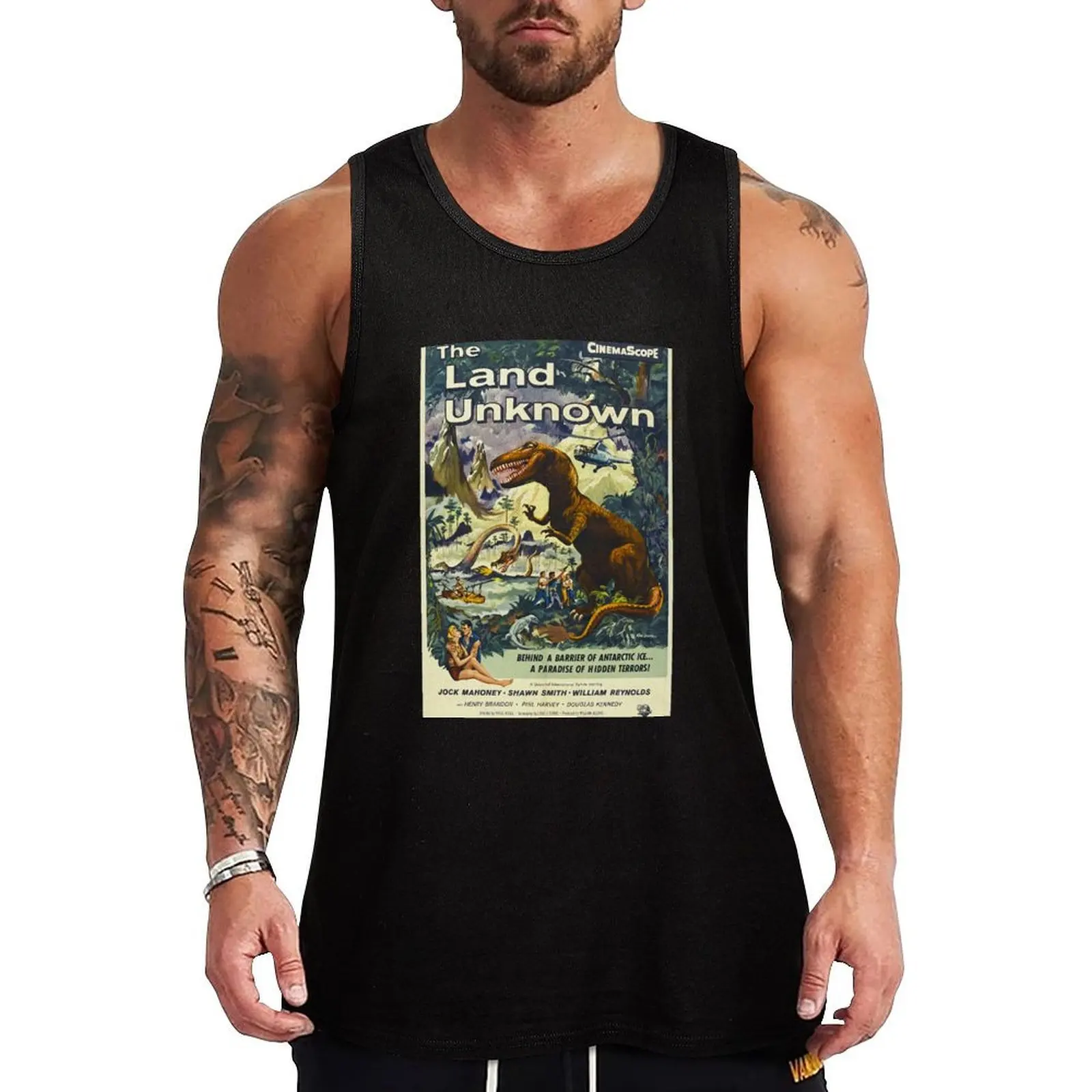 

The Land Unknown (1957) - Classic Film Tank Top gym men man sexycostume Bodybuilding shirt sleeveless shirt man gym