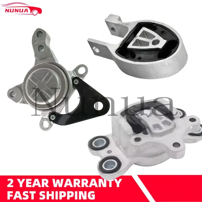 3PCS Gearbox Support Torque Strut Engine Mount Kit For Volvo XC60 S80 S60 V60 V70 31262710 31277689 30680705