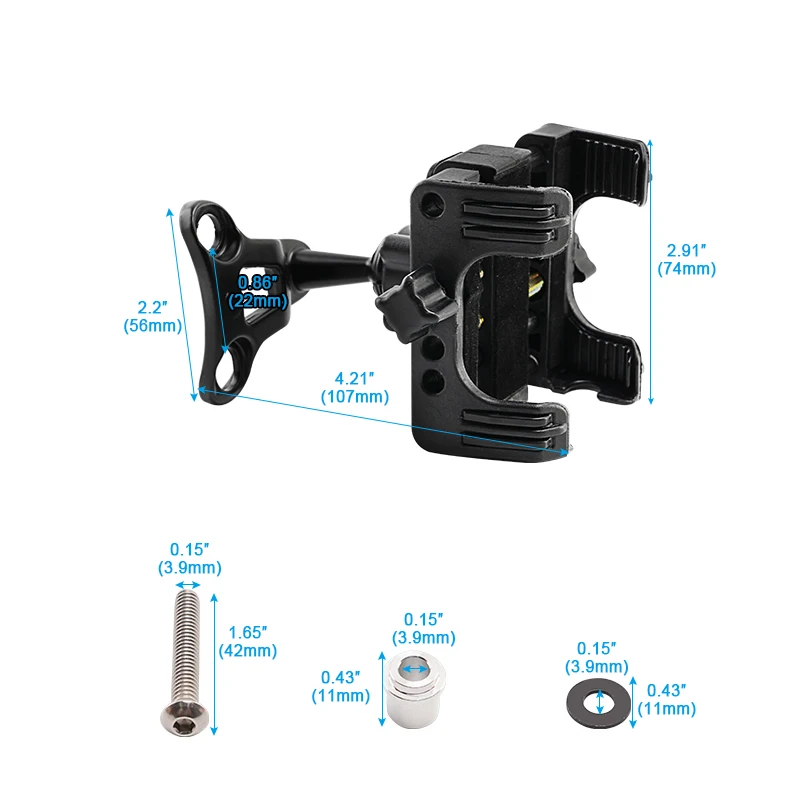 Mobile Phone Holder Adjustable Cell Phone Clip Mount Bracket Stand Motorcycle For Harley Touring Sportster XL Dyna Softail