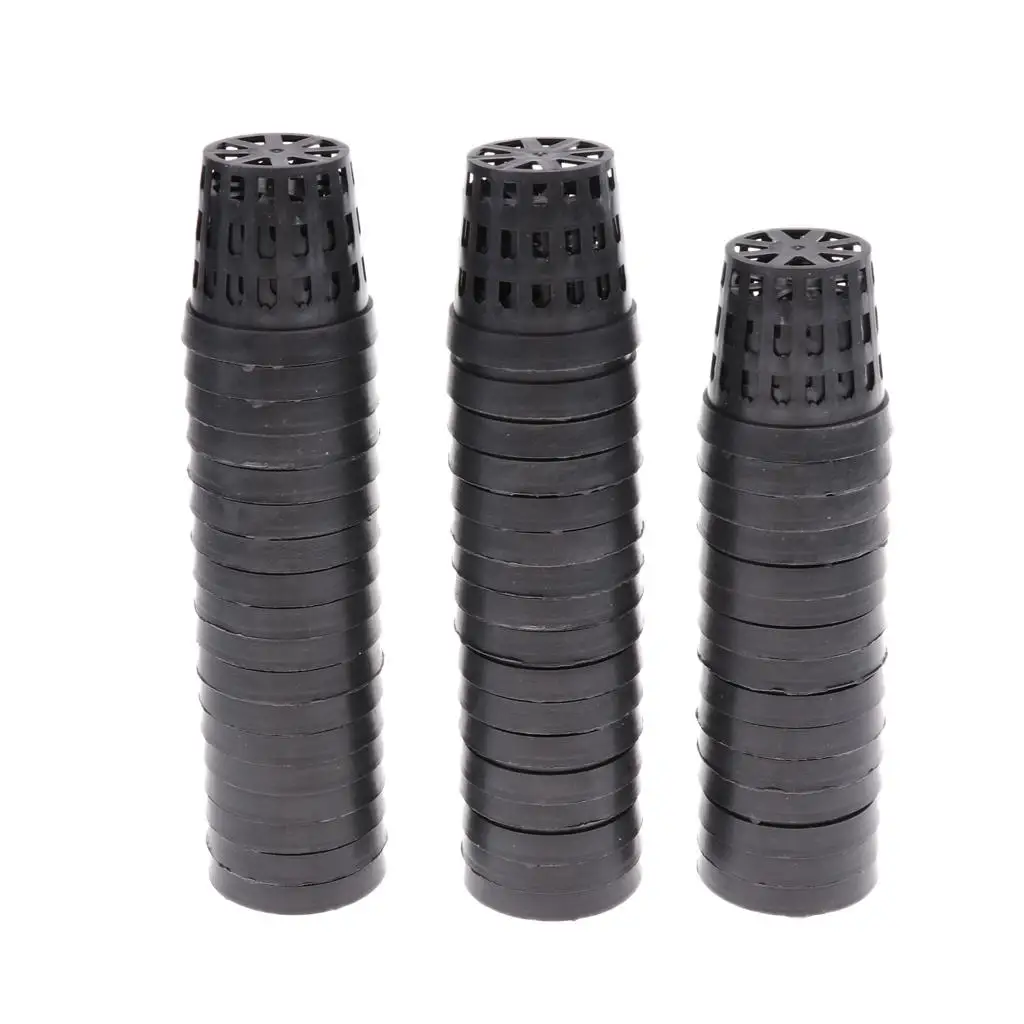 50 pièces. Pots de Plantes Ronds Professionnels